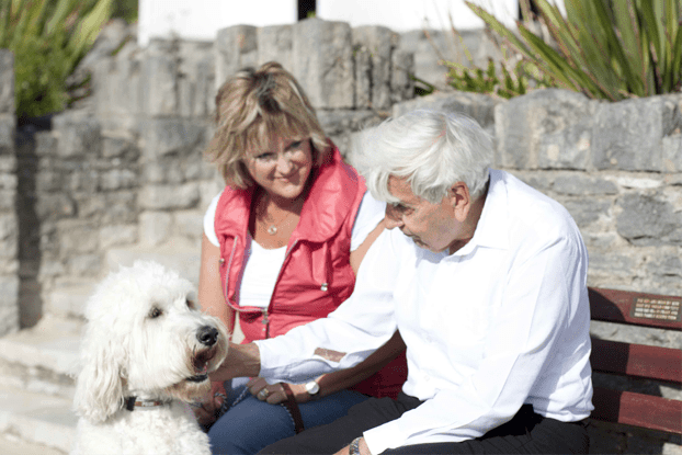 caring for elderly gentleman in his home