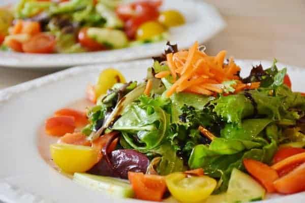 healthy salad lunch