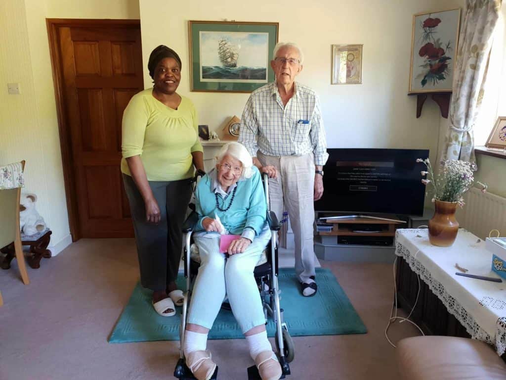 Joana - a live-in carer with Dennis and Pat